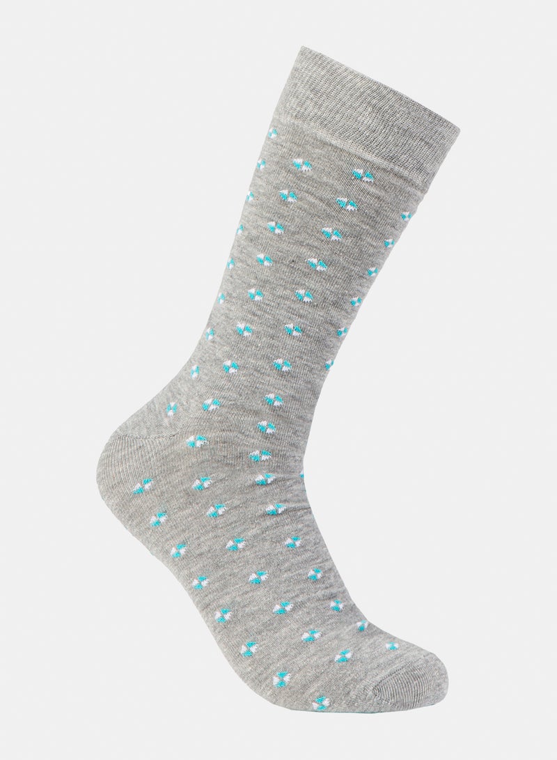 Odds Men's  Pack of 3 Classic Patterned Socks - Image 4